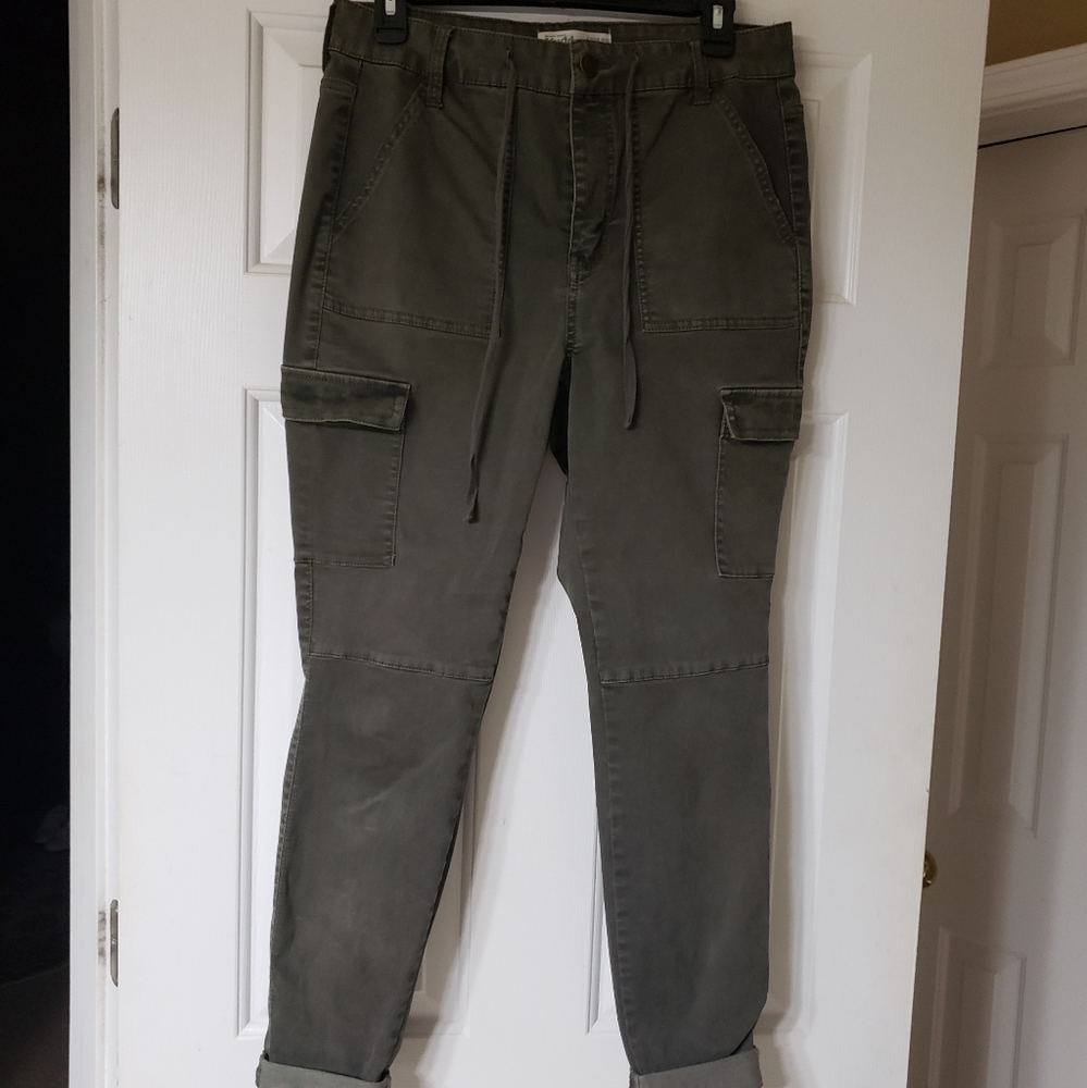 Mudd Flex Stretch, Army Green, size 13